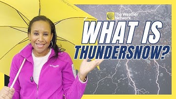 Did You Know Thunder and Lightning Can Happen in a Snowstorm? | #AskaMet
