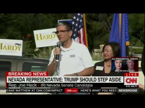 Joe Heck says he won't vote for Donald Trump