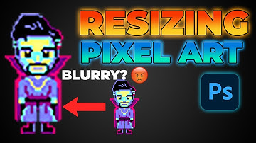 How resize pixel art