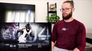 Rugby Player Reacts to JULIO JONES (#4) NFL Top 100 Players of 2018