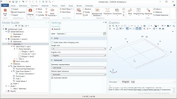 How to model and simulate Flow and Stress in a Pipe using Comsol