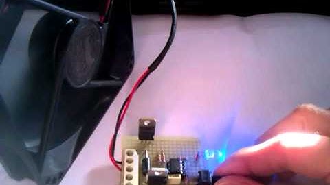 PWM FAN CONTROLLED BY PIC 12F683