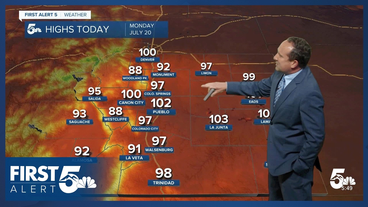 Colorado Heat Wave and Monsoon Transition