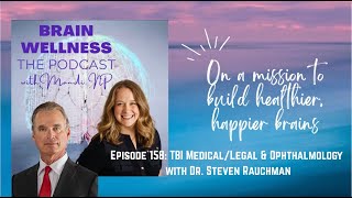Brain Wellness #podcast  episode 158: TBI Medical/legal & ophthalmology with Dr. Steven Rauchman