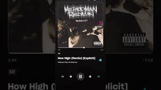 Method Man and Redman - How High (Remix) ⚡️🔊   #hiphop #rap  #methodman #redman #bird #plane
