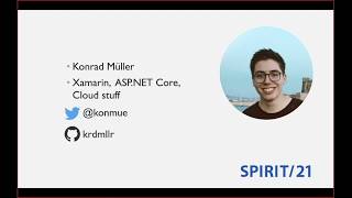 Building cross platform desktop apps with .net - Konrad Müller