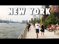 New York City Sunset Walk in DOMINO PARK Brooklyn【4K】