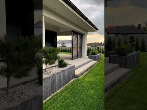 Современный ландшафтный дизайн участка