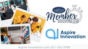 Member Minute - Aspire Innovation