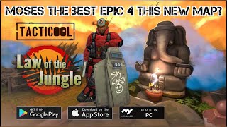 #TACTICOOL Law of the Jungle new map #Moses #Miro going crazy on maxed EU players
