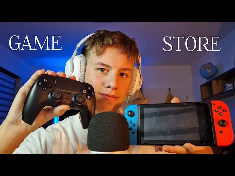 ASMR Game Store Roleplay | 4K