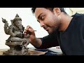 How to make Ganpati by using clay || Mitti se Ganpati banana || Ganeshutsav 2020
