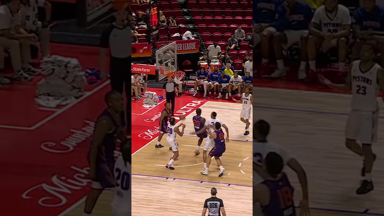 Khaman with back-to-back triples 🪣 #shorts | Phoenix Suns