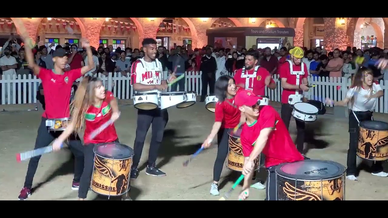 احتفالات في سوق واقف بعد تأهل المنتخب المغربي لنصف النهائي قطر 2022