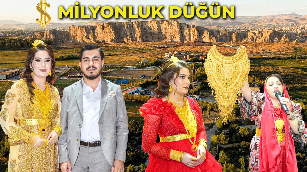 Van'ın Önde Gelen Aileleri'nin Görkemli Düğün Töreni Melike & Yasin | 2024