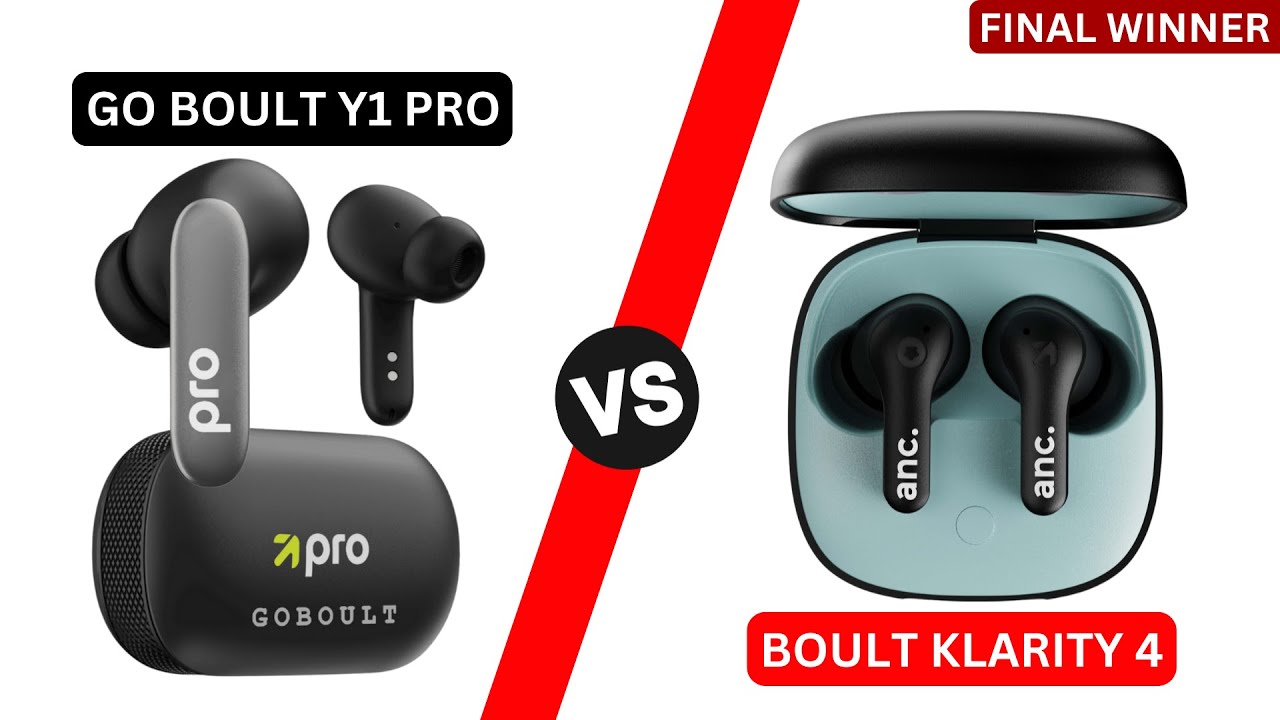 GoBoult Y1 Pro vs GoKlarity 4 🔥 Best TWS for Bass, Gaming & Trave⚡