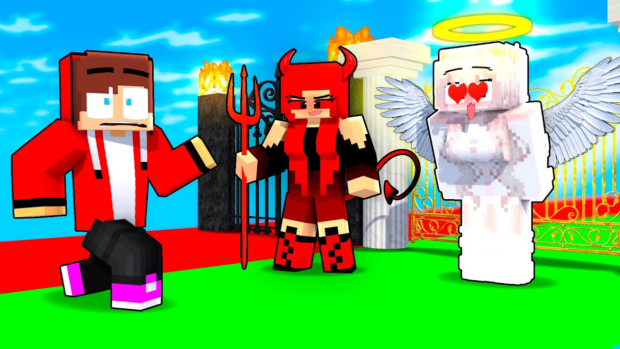 MAIZEN DESTINY RUN LOVE CURSE Challenge : JJ and MIKEY vs JJ SISTER Minecraft Animation
