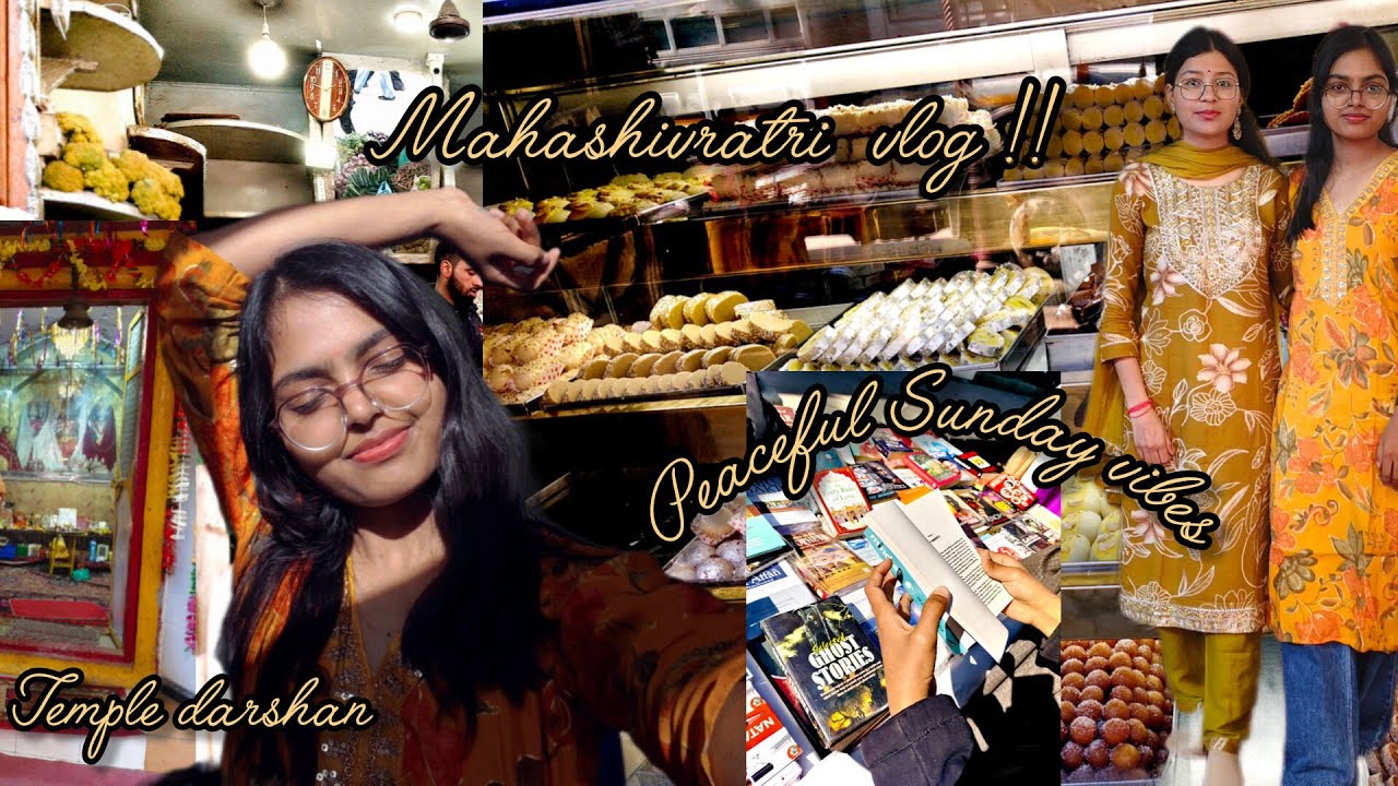 My *Hostel Life* as an MBBS Student 🩺 | Mahashivratri Special Sunday Vlog || Temple darshan😍