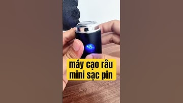 Máy cạo râu mini chân ái của tui. #tananreview #maycaorau