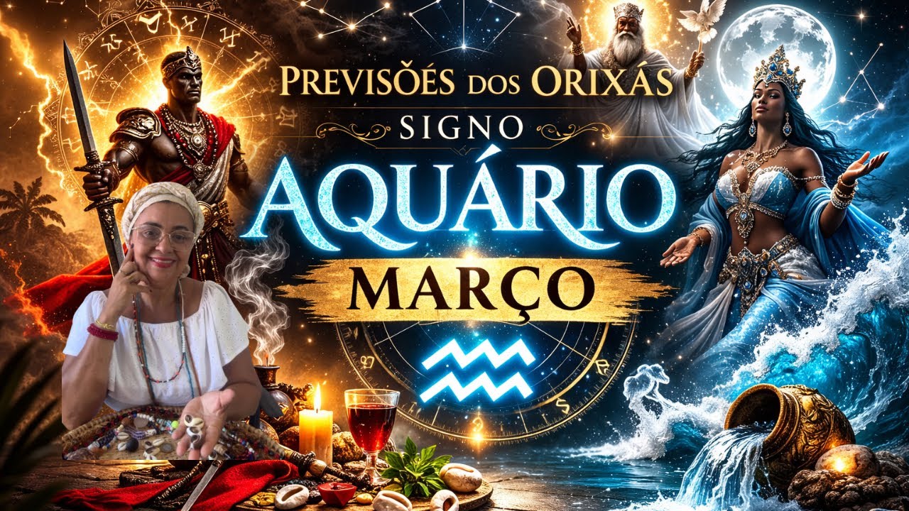 QUÁRIO ♒️Março 2026💥Ogum Está Cortando e Oxum Está Liberando Vai Te Surpreender😱