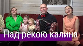 Песня до самой глубины души! Над рекою калина... под гармонь - ансамбль Пташица, Иван Разумов