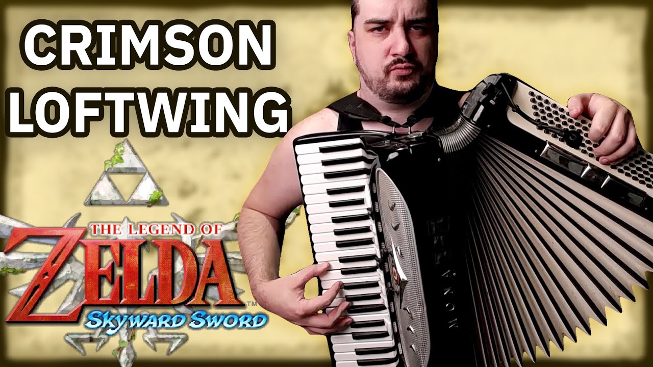 Crimson Loftwing accordion cover - Legend of Zelda: Skyward Sword