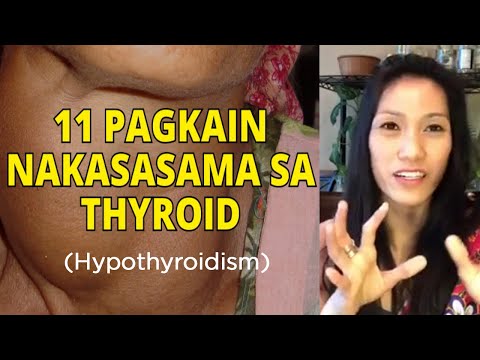 Video: Pagkain para sa hypothyroidism para sa pagbaba ng timbang