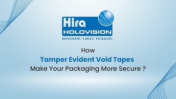 How Tamper Evident Void Tapes Make Your Packaging More Secure