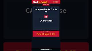🎯 Pontul Zilei 20.05.2026 | Independiente Santa Fe vs CA Platense
