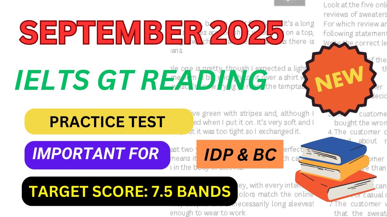ielts general training reading practice test with answers | 04.09.2025