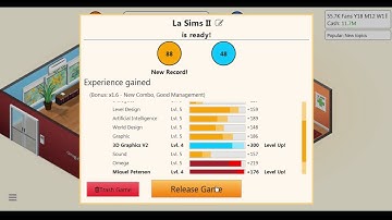 Omega Plays :: Game Dev Tycoon :: S2 EP-18 :: La Sim II, and a new Office!