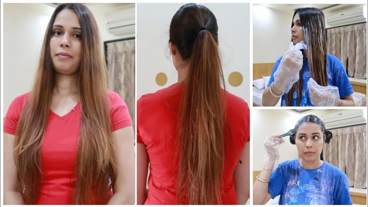 Hair Highlighting and Coloring at Home Salon Style YouTube