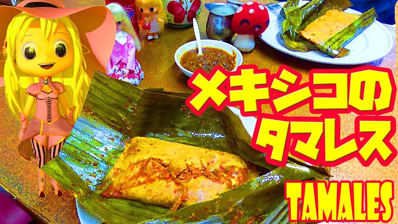 メキシコのタマレス Tamales 普通のタマレ オアハカ Oaxaca 風タマレ Youtube