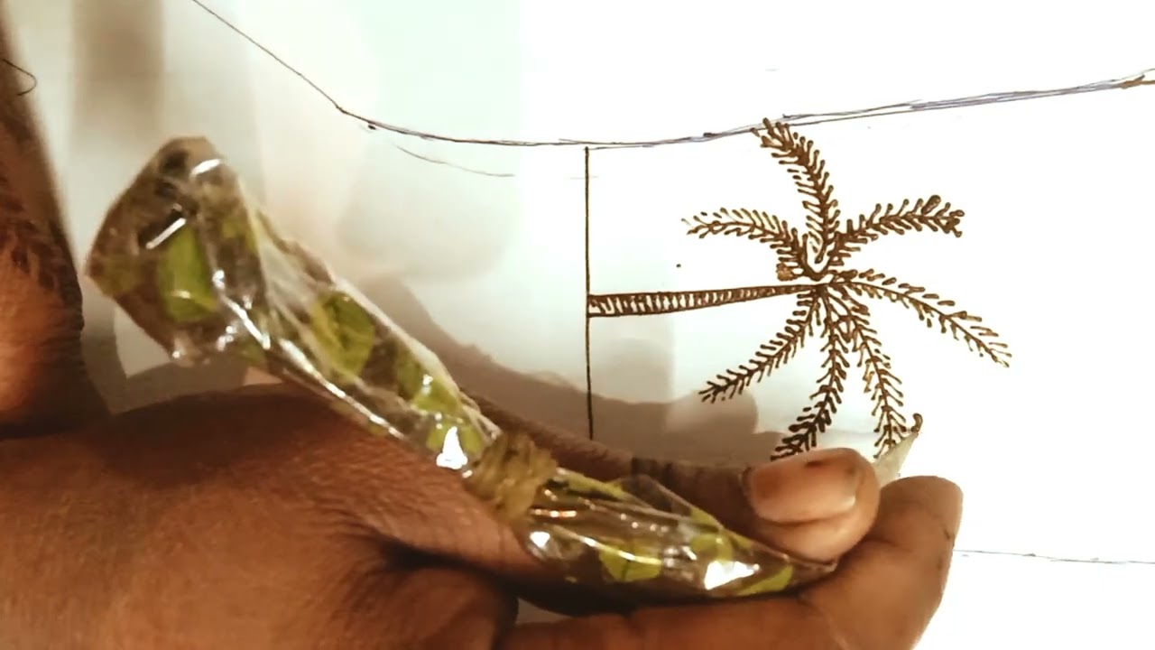 Tribal mehndi art | simple tribal