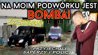 ☆"MPG" [#154] FS19✔ Na Moim PODWÓRKU jest BOMBA! 💣 EWAKUACJA 🧨 Przyjechali SAPERZY i POLICJA ㋡ screenshot 5