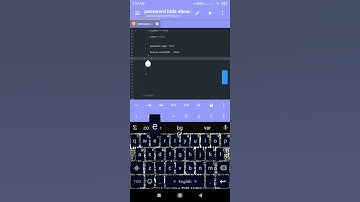 Show hide password by simple javascript.