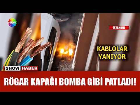 Underground cables caught fire in Istanbul!