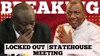 Drama As Ruto Locked Out Gachagwa From Night Statehouse Meeting With Mt Kenya Leaders