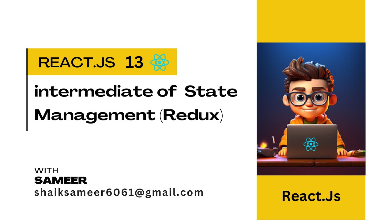 React.JS 13 | Redux in React | React.JS in Telugu - YouTube