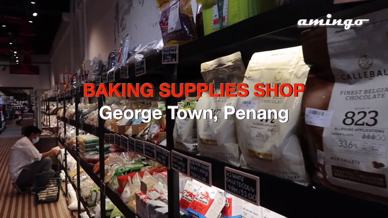 Penang baking supplies store Town Penang Malaysia amingo