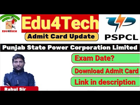 PSPCL 2019 II Admit Card Out II Link in description box II Download Admit Card II Rahul sir