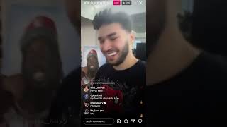 Kai Cenat and Adin Ross on IG live showing the gifts Adin got him!!🔥