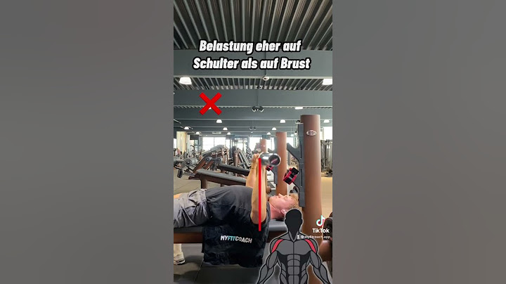 Bankdrücken Fehler