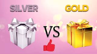 SILVER VS GOLD 😉 CHOOSE YOUR GIFT 🎁 LISA OR LENA 💖