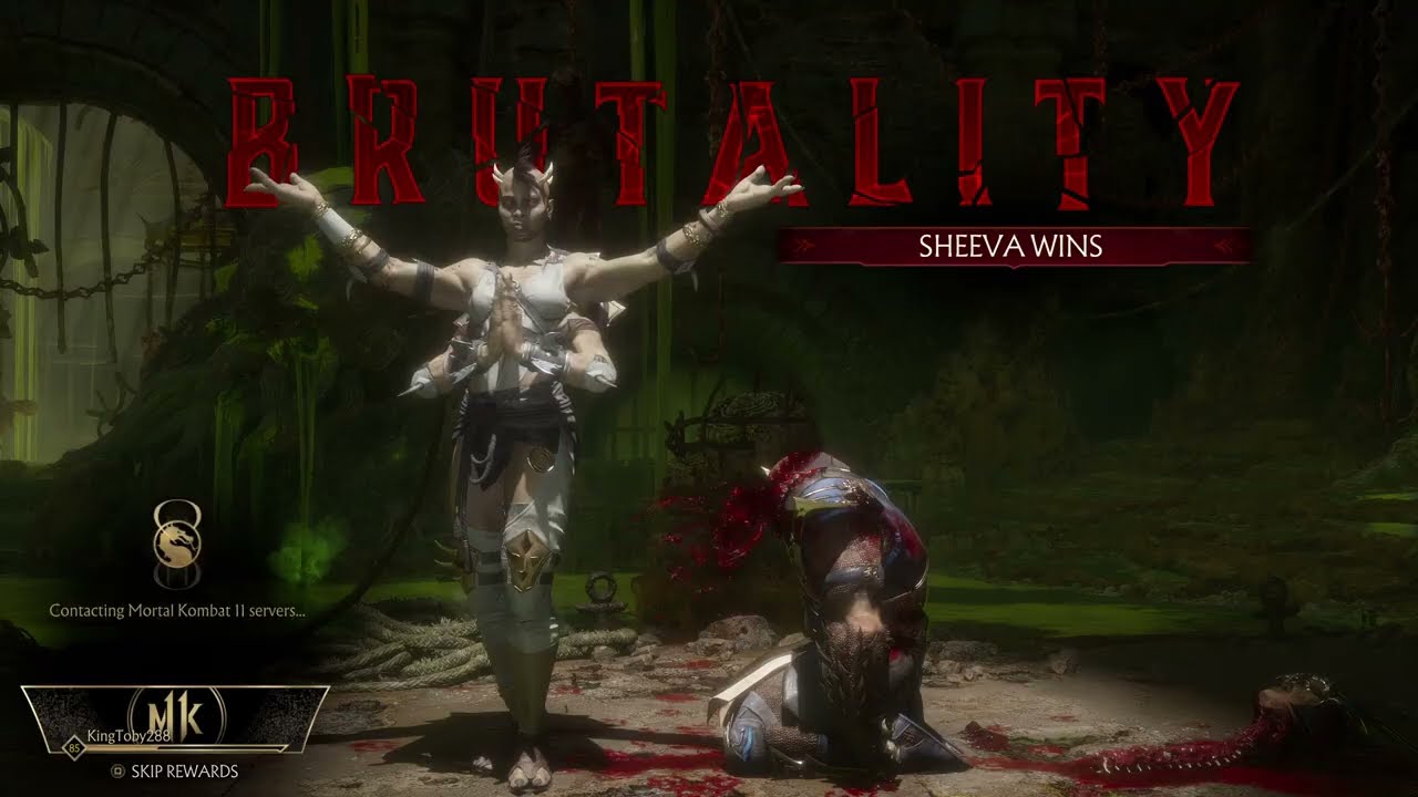 UMK11 : Sheeva 🆚 Shao kahn