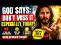 GOD SATS DONT'MISS IT | God's message now | god message today | god message | god's voice | EP -3