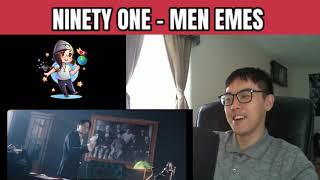 NINETY ONE - MEN EMES MV Reaction 「TMF (AAA)」