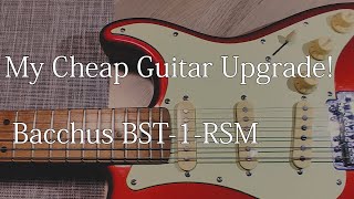 Modding a cheap guitar ! /Reflet, Scalloped Fingerboard,Oil
