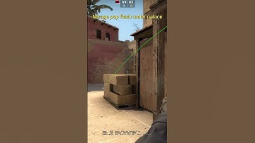 Mirage pop flash under palace