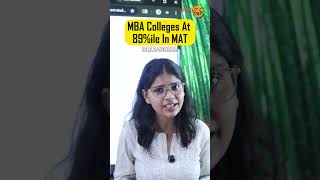 Low vs High ROI Colleges at 89%ile MAT 💸 | Smart MBA College Selection Guide